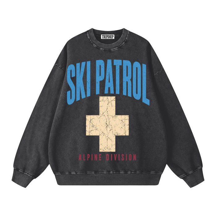SKI PATROL OVERSIZED SWEATSHIRT