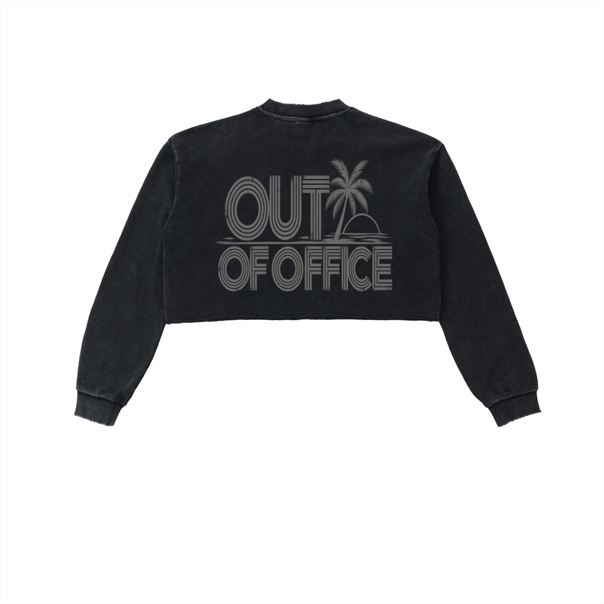 THE OUT OF OFFICE CROP SWEATSHIRT