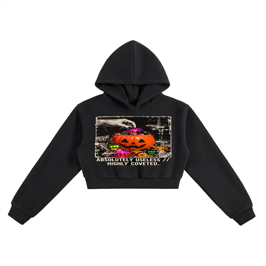 Absolutely USELESS Crop Hoodie
