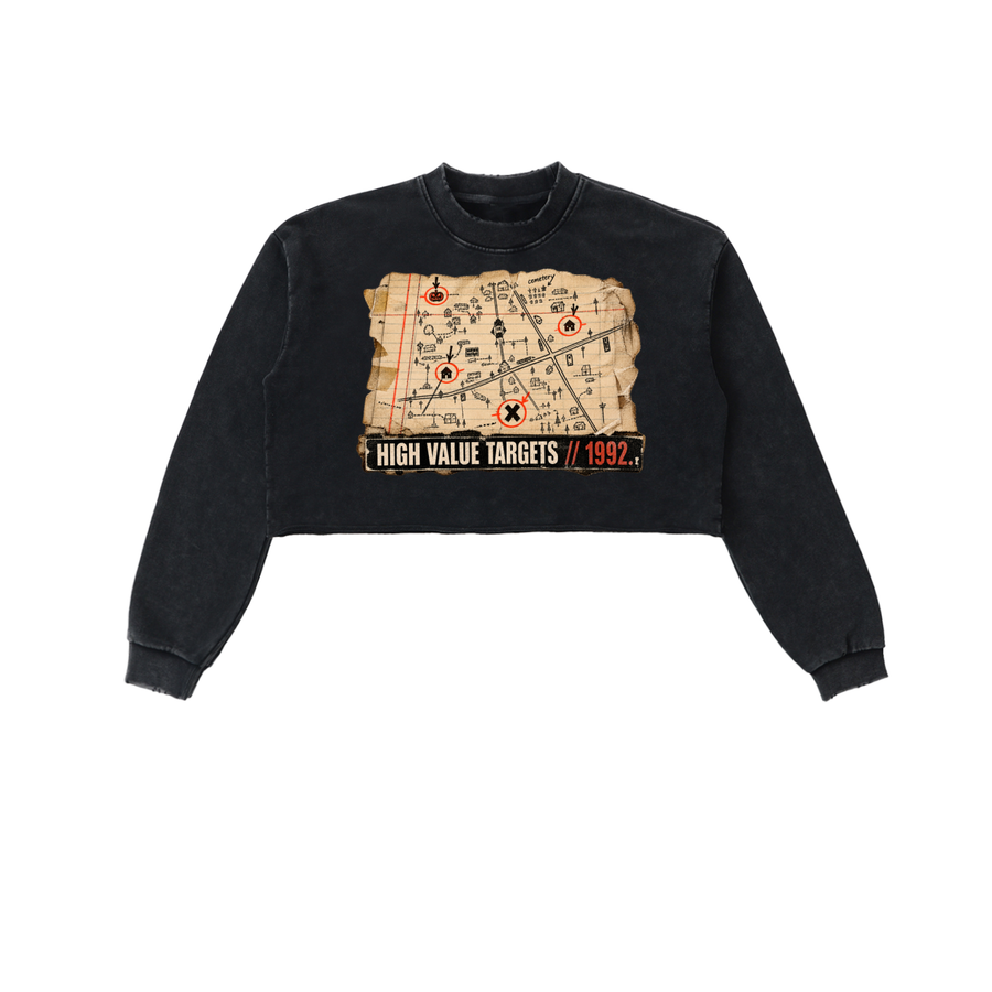 The High Value Targets Crop Sweatshirt