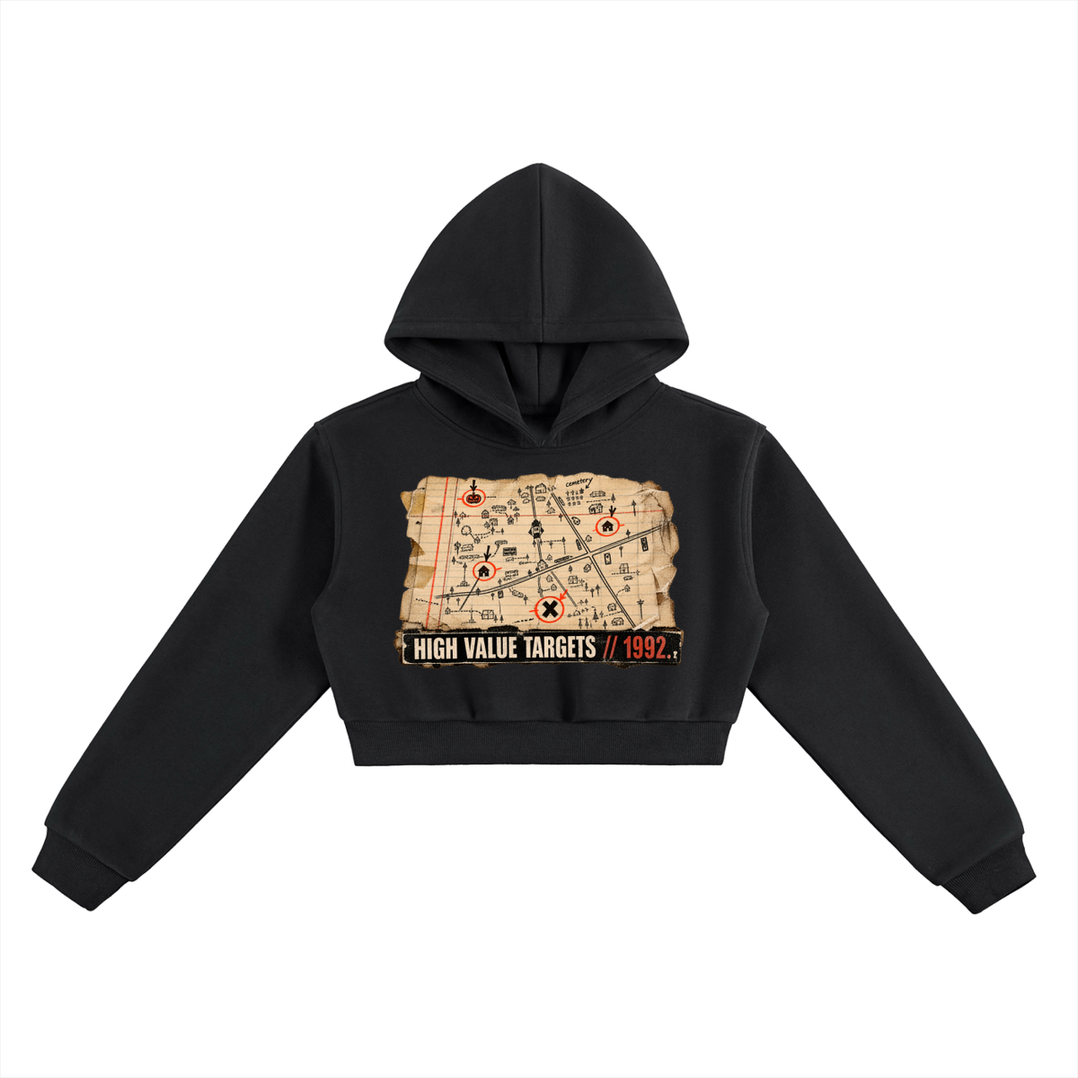 The High Value Targets Crop Hoodie