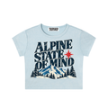 ALPINE STATE OF MIND CROP TEE