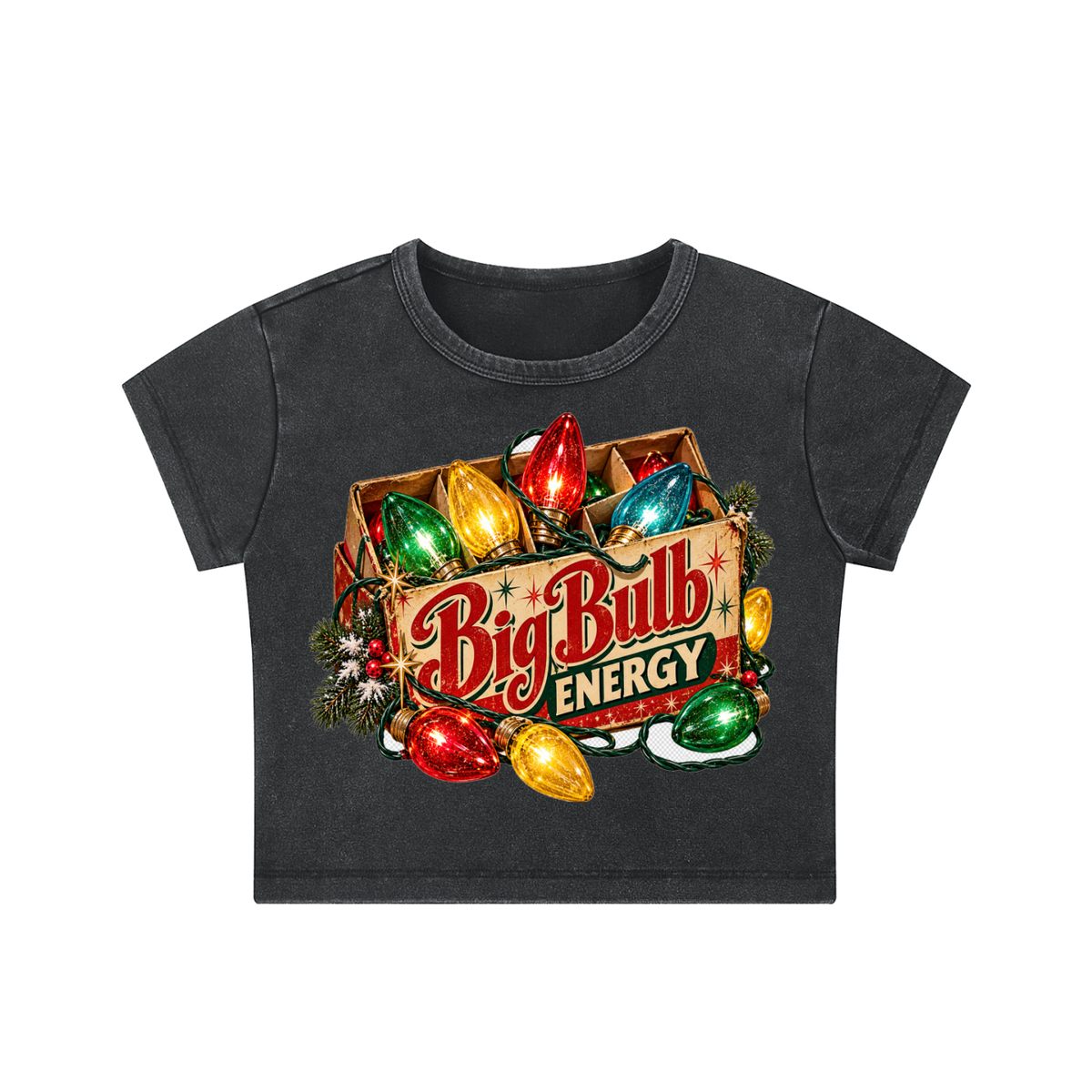 BIG BULB ENERGY CROP TEE