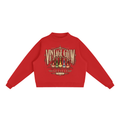 VINTAGE GLOW MOCK NECK SWEATSHIRT