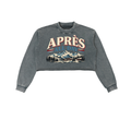APRÈS ALL DAY CROP SWEATSHIRT