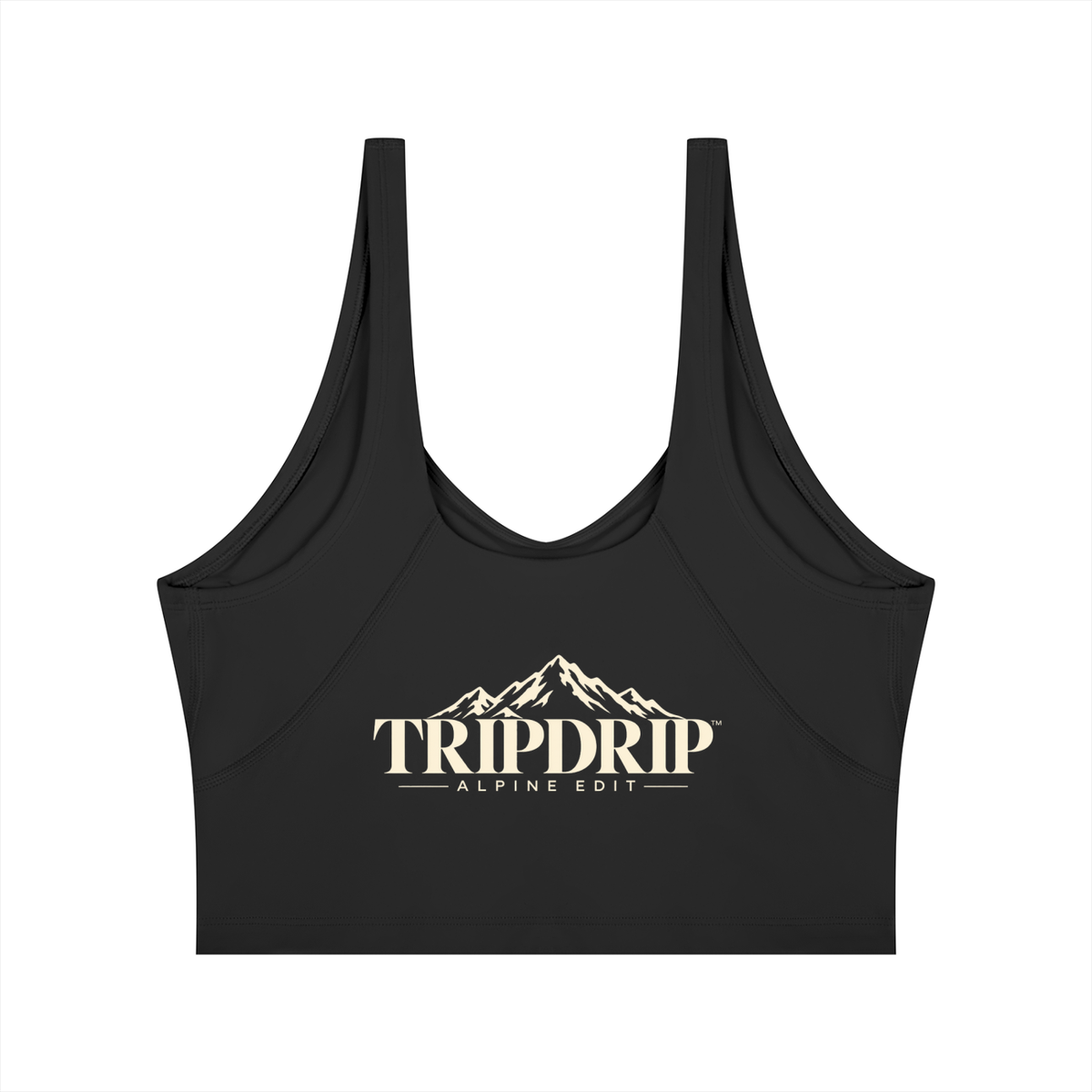 THE CHALET KEY YOGA TANK - DARK