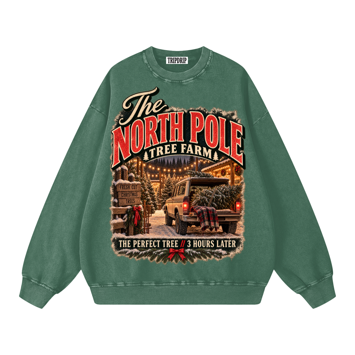 THE PERFECT TREE OVERSIZED SWEATSHIRT