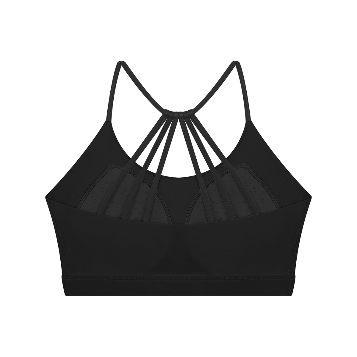 THE CALL BUTTON COLOR BLOCK SPORTS BRA
