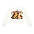 ALL BLOW. NO SHOW. CROP SWEATSHIRT