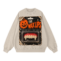 THE WAX LIPS STONEWASH OVERSIZED SWEATSHIRT.