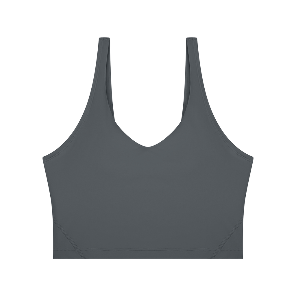 THE CHALET KEY YOGA TANK - DARK