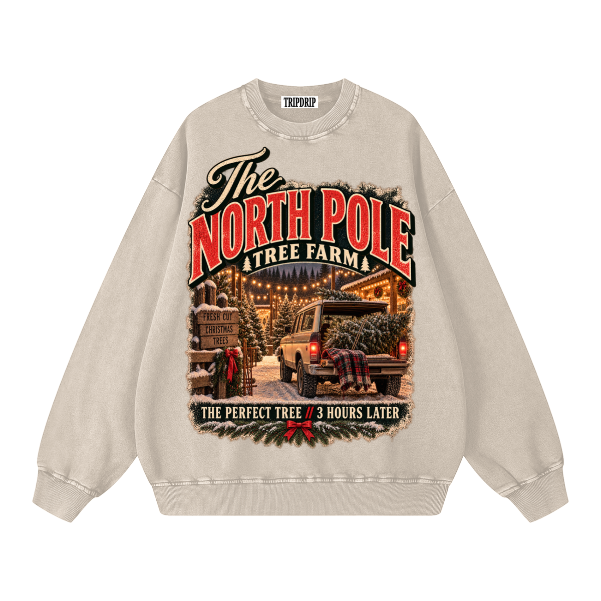 THE PERFECT TREE OVERSIZED SWEATSHIRT