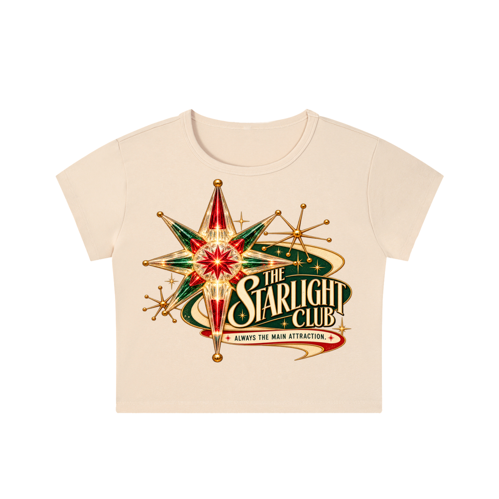 THE STARLIGHT CLUB CROP TEE