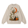 DANCING WITH THE DEAD STONEWASH OVERSIZED SWEATSHIRT
