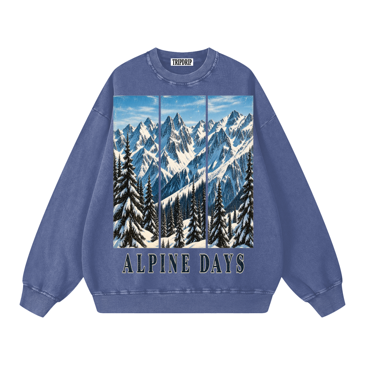 ALPINE DAYS OVERSIZED SWEATSHIRT