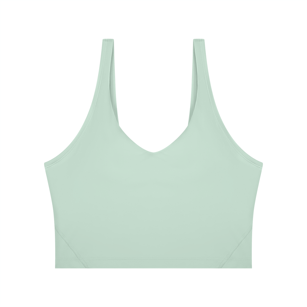 THE CHALET KEY YOGA TANK — LIGHT