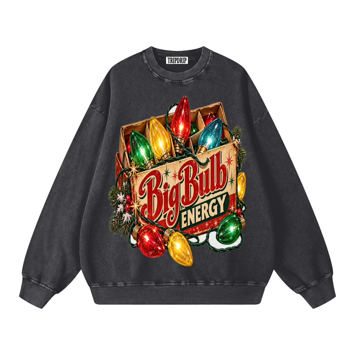 BIG BULB ENERGY OVERSIZED SWEATSHIRT