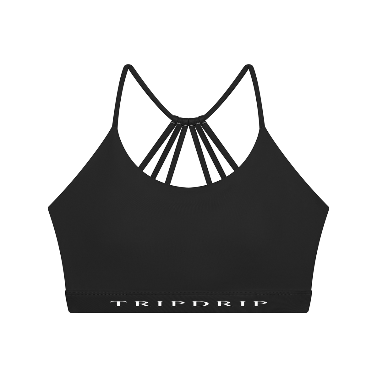 THE CALL BUTTON COLOR BLOCK SPORTS BRA