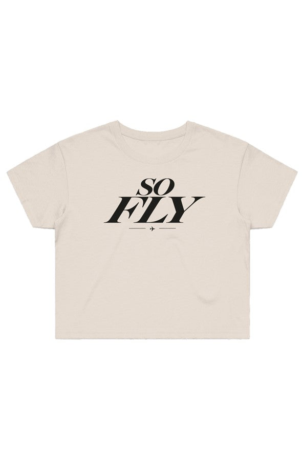 So Fly Crop Tee