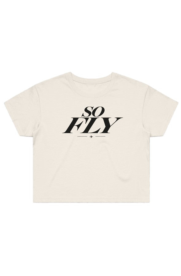 So Fly Crop Tee