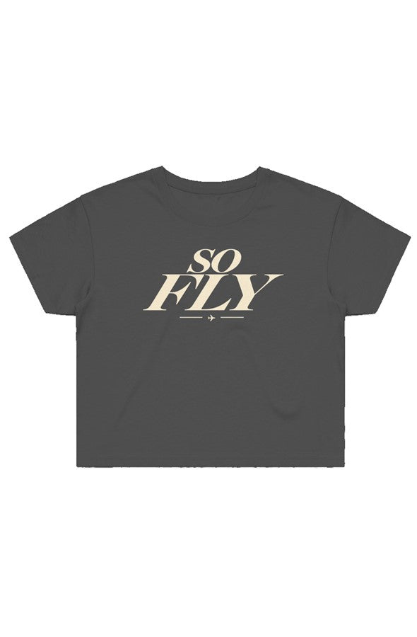 So Fly Crop Tee
