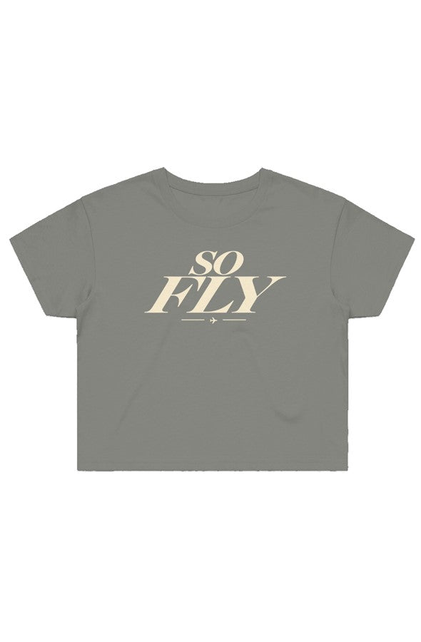 So Fly Crop Tee