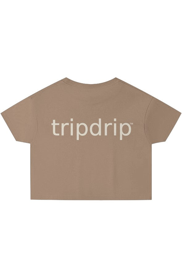 The Back Story Crop Top Black