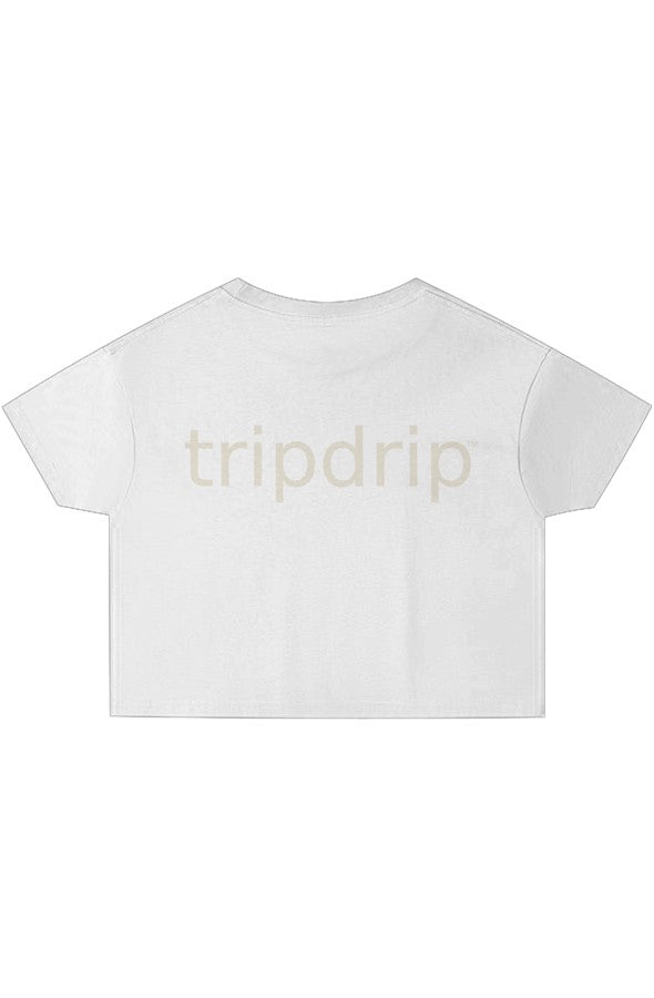 The Back Story Crop Top Black