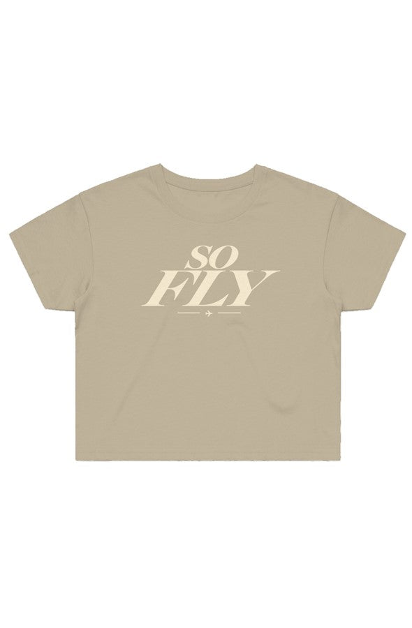 So Fly Crop Tee