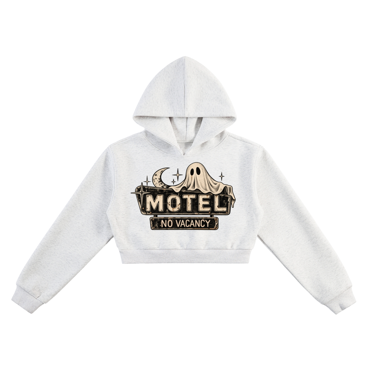 The Dead End Motel Crop Hoodie.