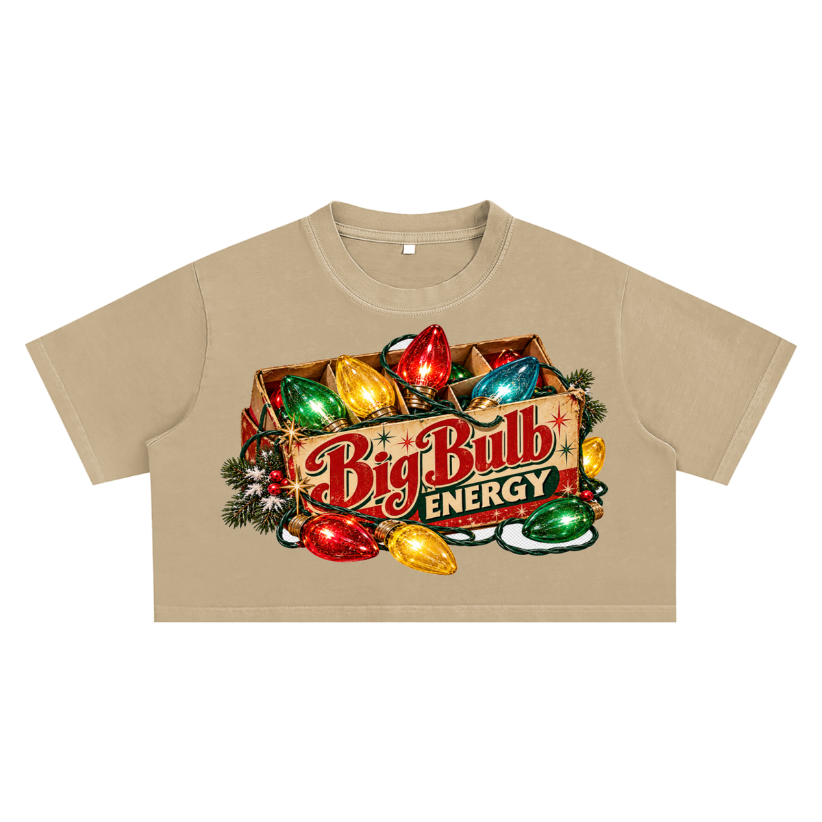 BIG BULB ENERGY ULTRA CROP TEE