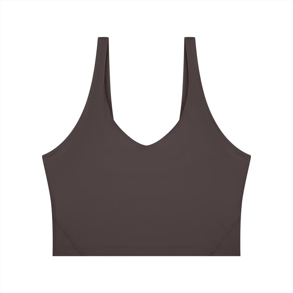THE CHALET KEY YOGA TANK - DARK