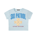 SKI PATROL CROP TEE