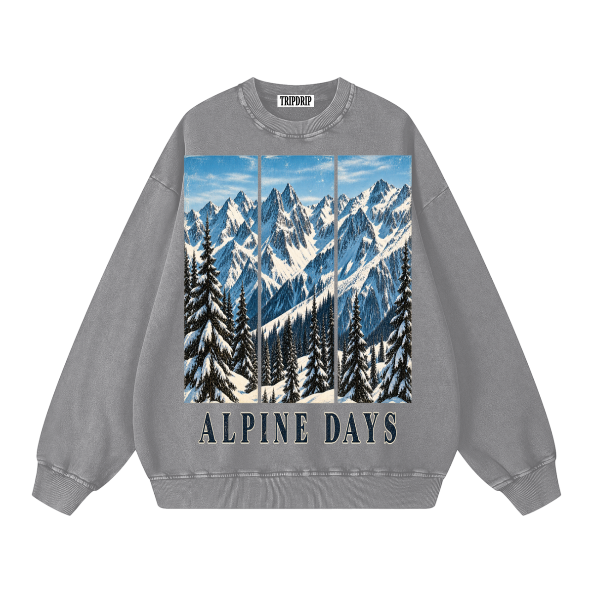 ALPINE DAYS OVERSIZED SWEATSHIRT