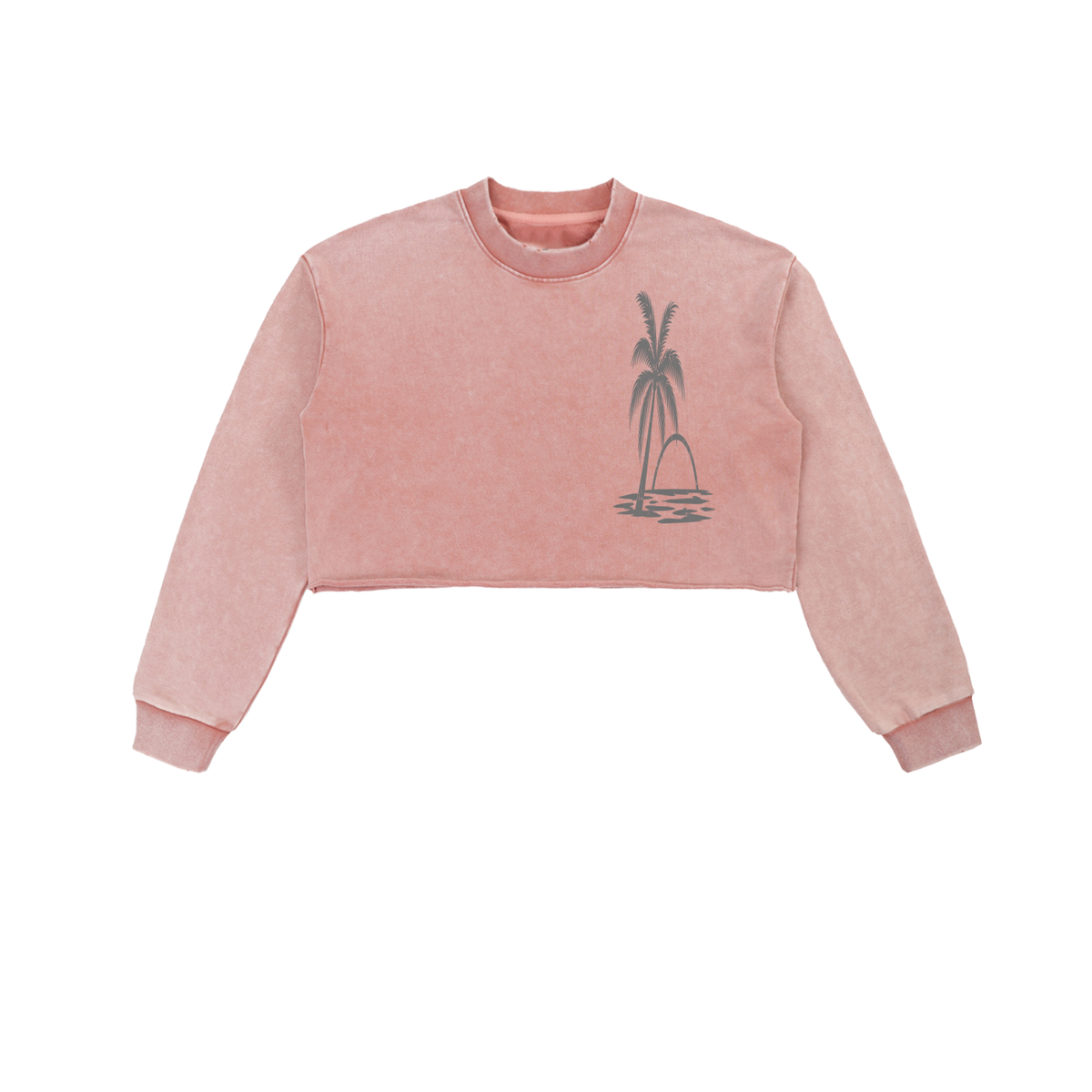 THE OUT OF OFFICE CROP SWEATSHIRT