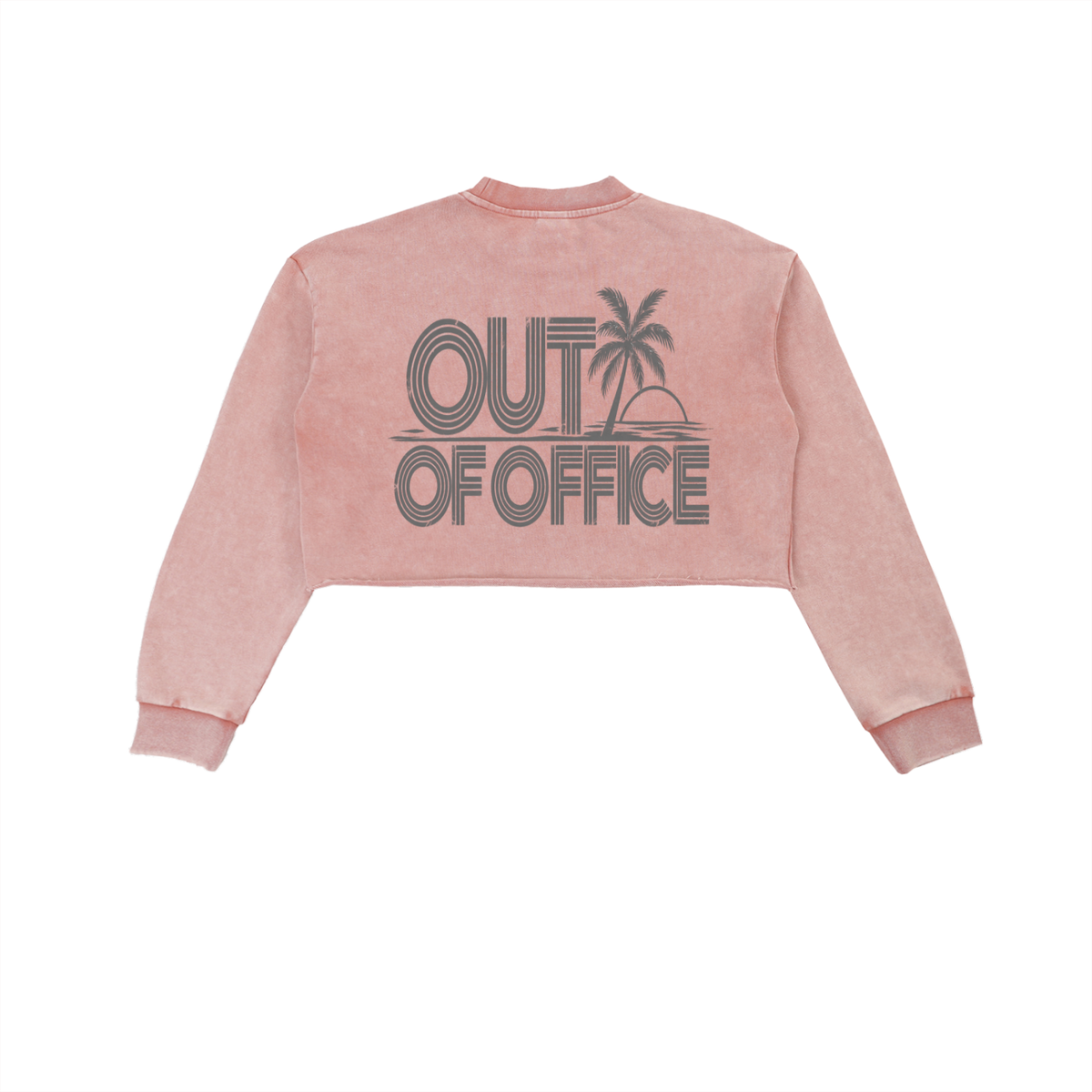THE OUT OF OFFICE CROP SWEATSHIRT