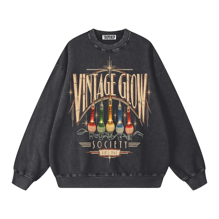 VINTAGE GLOW OVERSIZED SWEATSHIRT