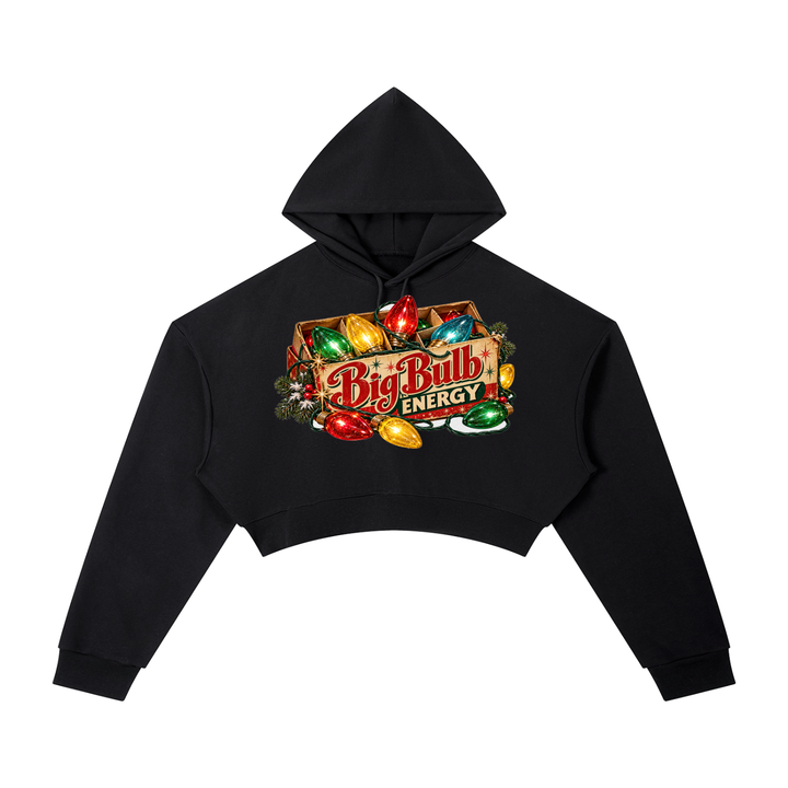 BIG BULB ENERGY CROP HOODIE