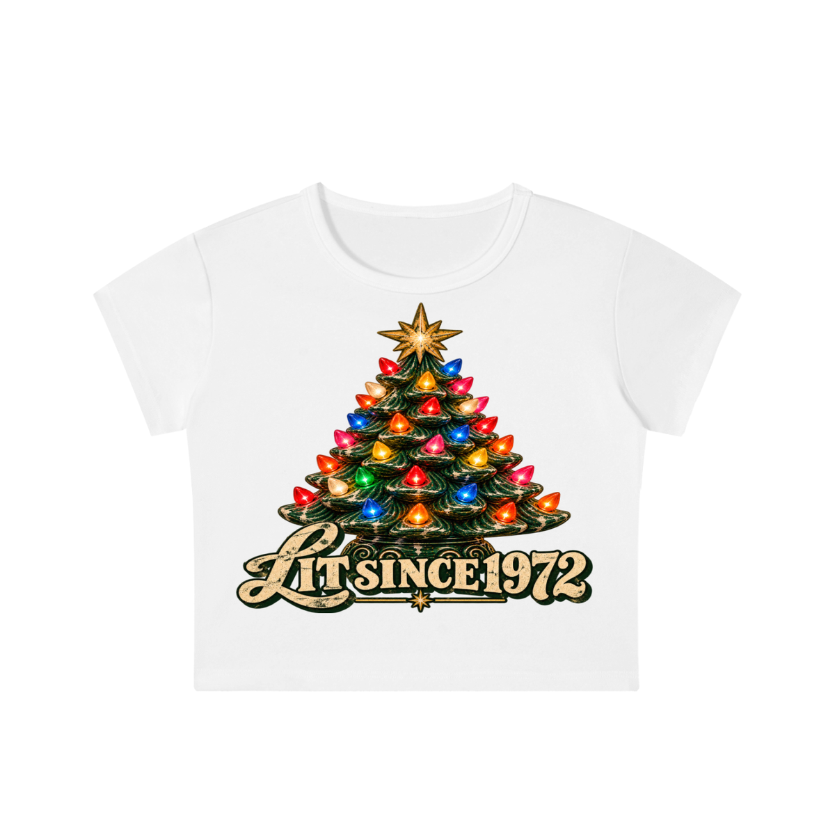 LIT SINCE 1972 CROP TEE