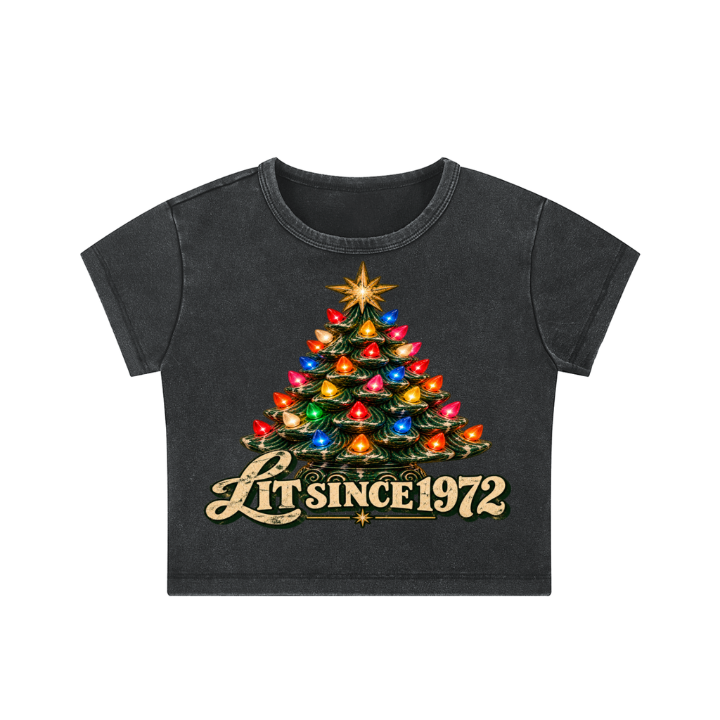 LIT SINCE 1972 CROP TEE