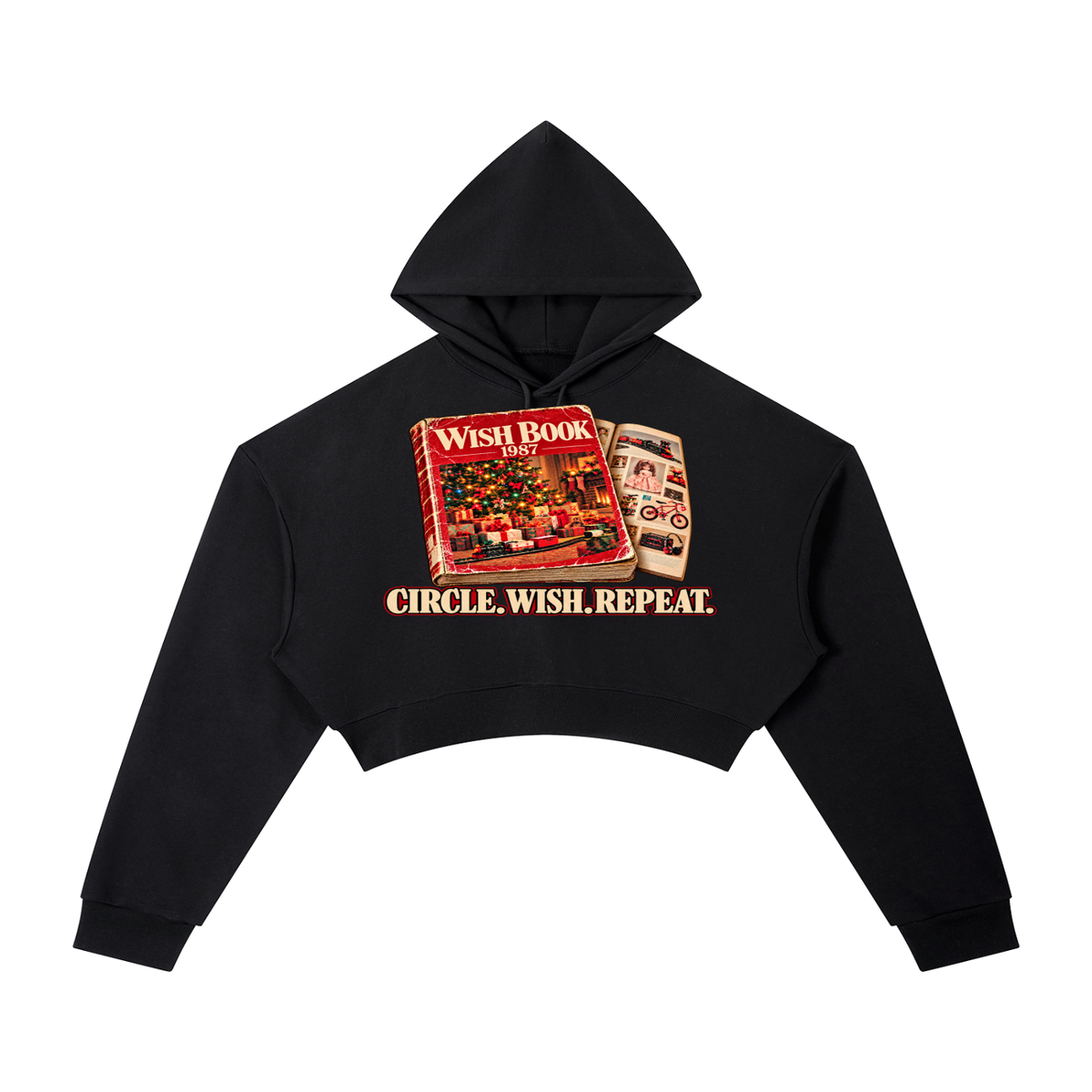 Winter Crop Hoodie