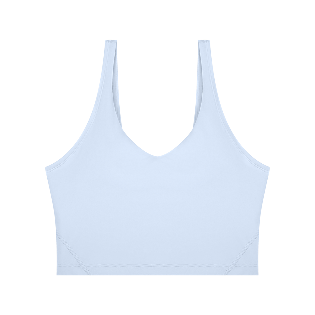 THE CHALET KEY YOGA TANK — LIGHT