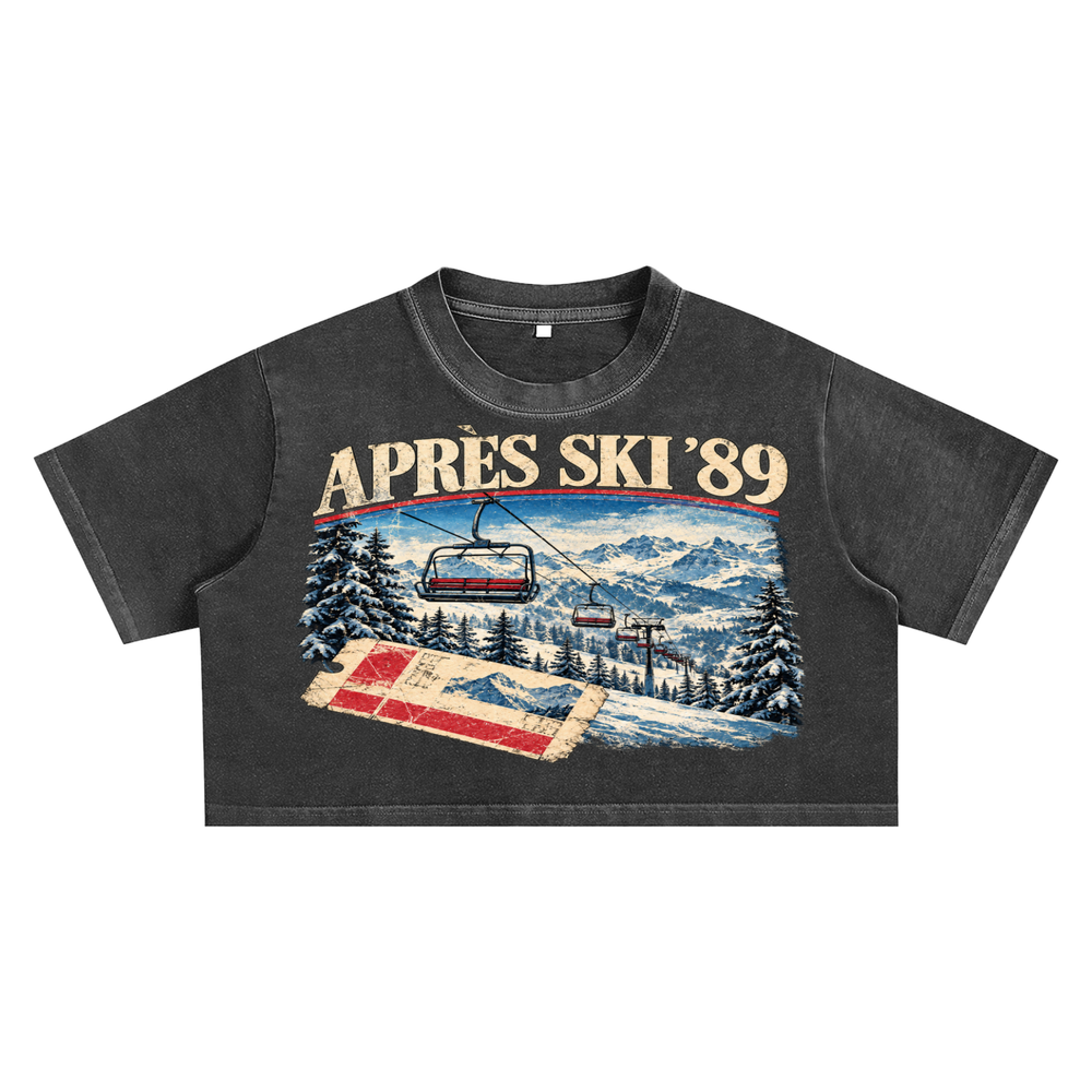 APRÈS SKI ULTRA CROP TEE