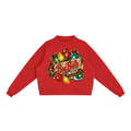 BIG BULB ENERGY MOCK NECK SWEATSHIRT