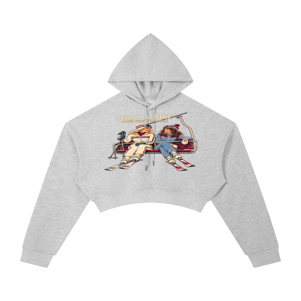 APRÈS WITH THE GIRLS CROP HOODIE