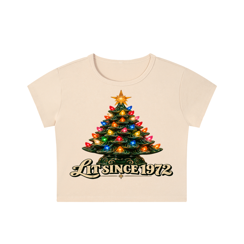 LIT SINCE 1972 CROP TEE