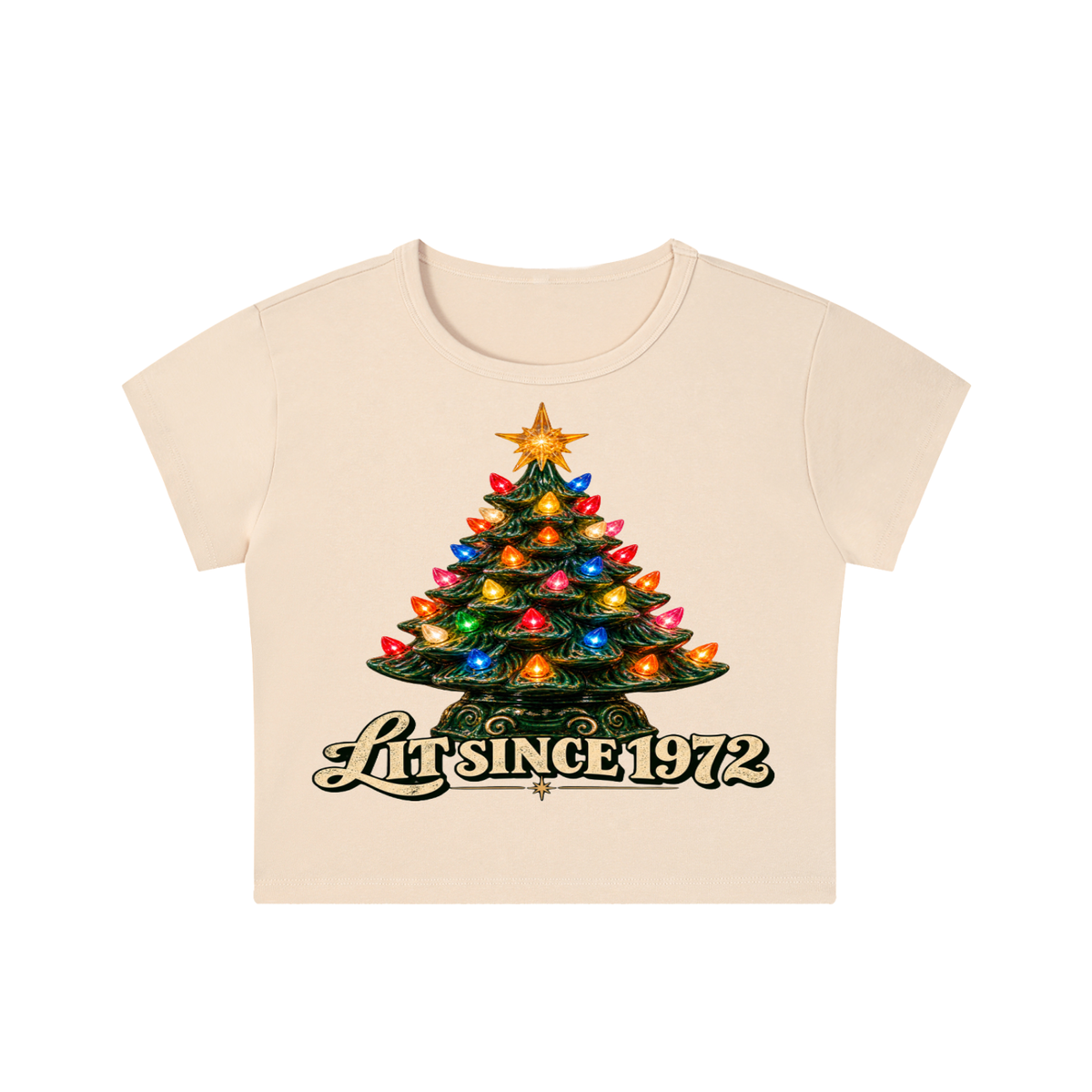 LIT SINCE 1972 CROP TEE
