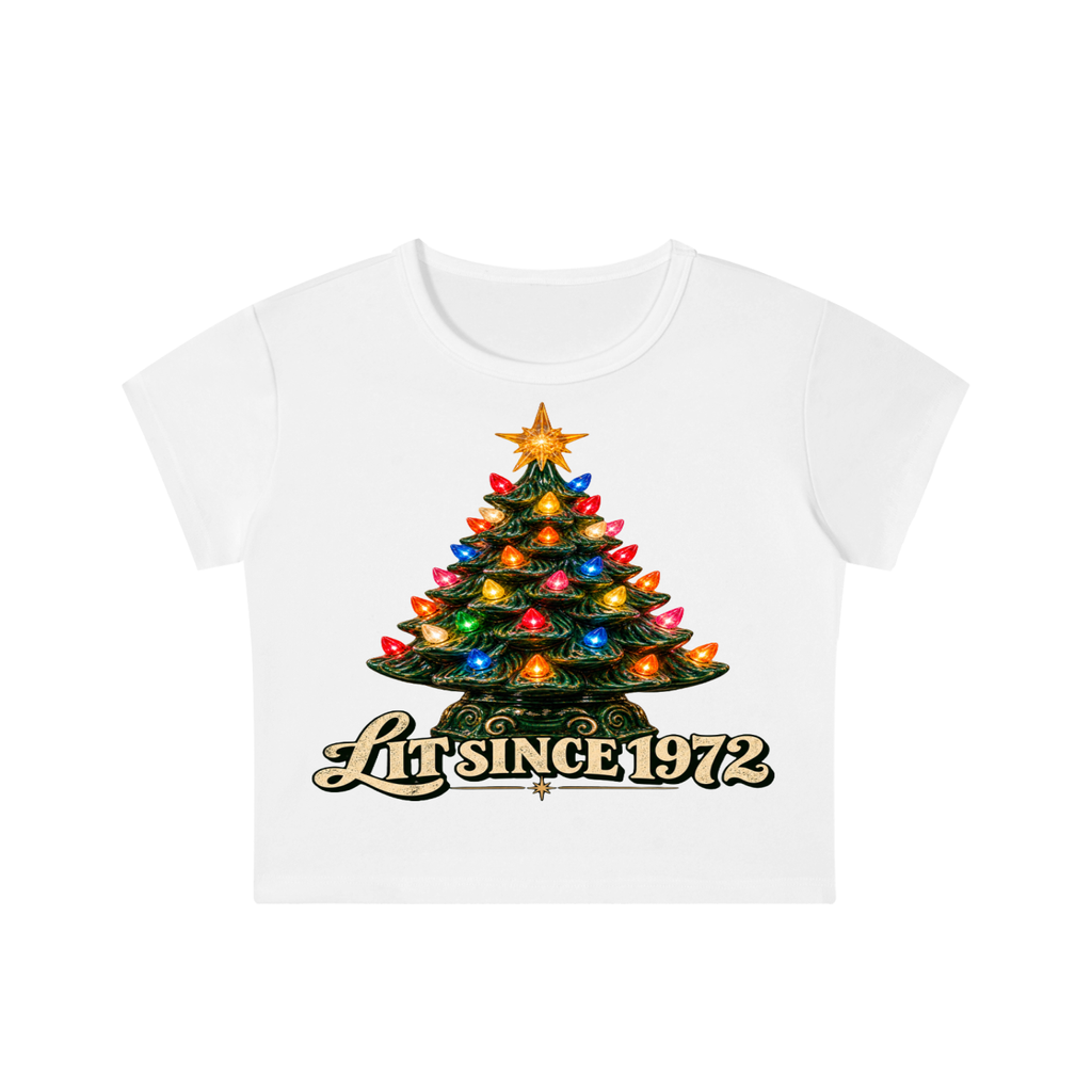 LIT SINCE 1972 CROP TEE
