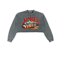 APRÈS CROPPED SWEATSHIRT