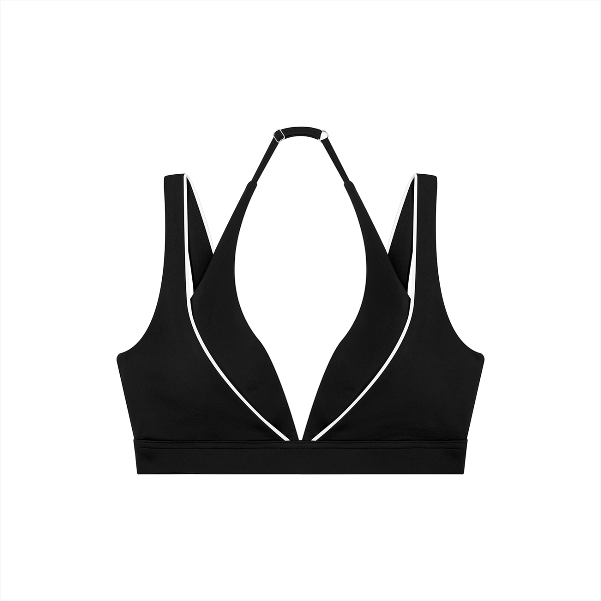 THE BLACK BOX HALTER TANK TOP